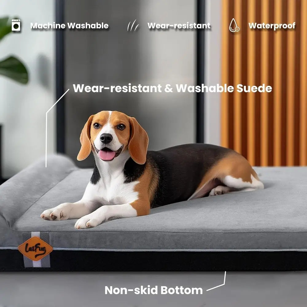 Orthopedic Dog Bed    with Pillow