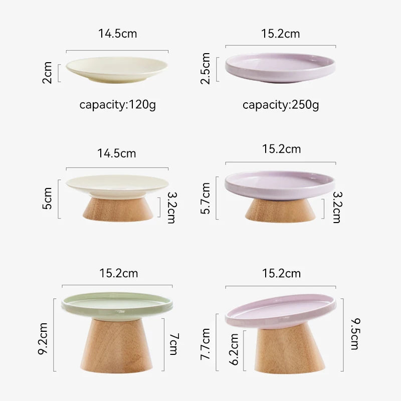 Elegant Glass Pet Bowl for Dogs & Cats