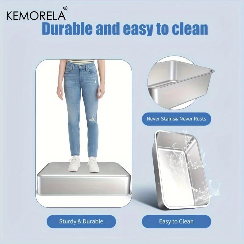 XL Stainless Steel Litter Box