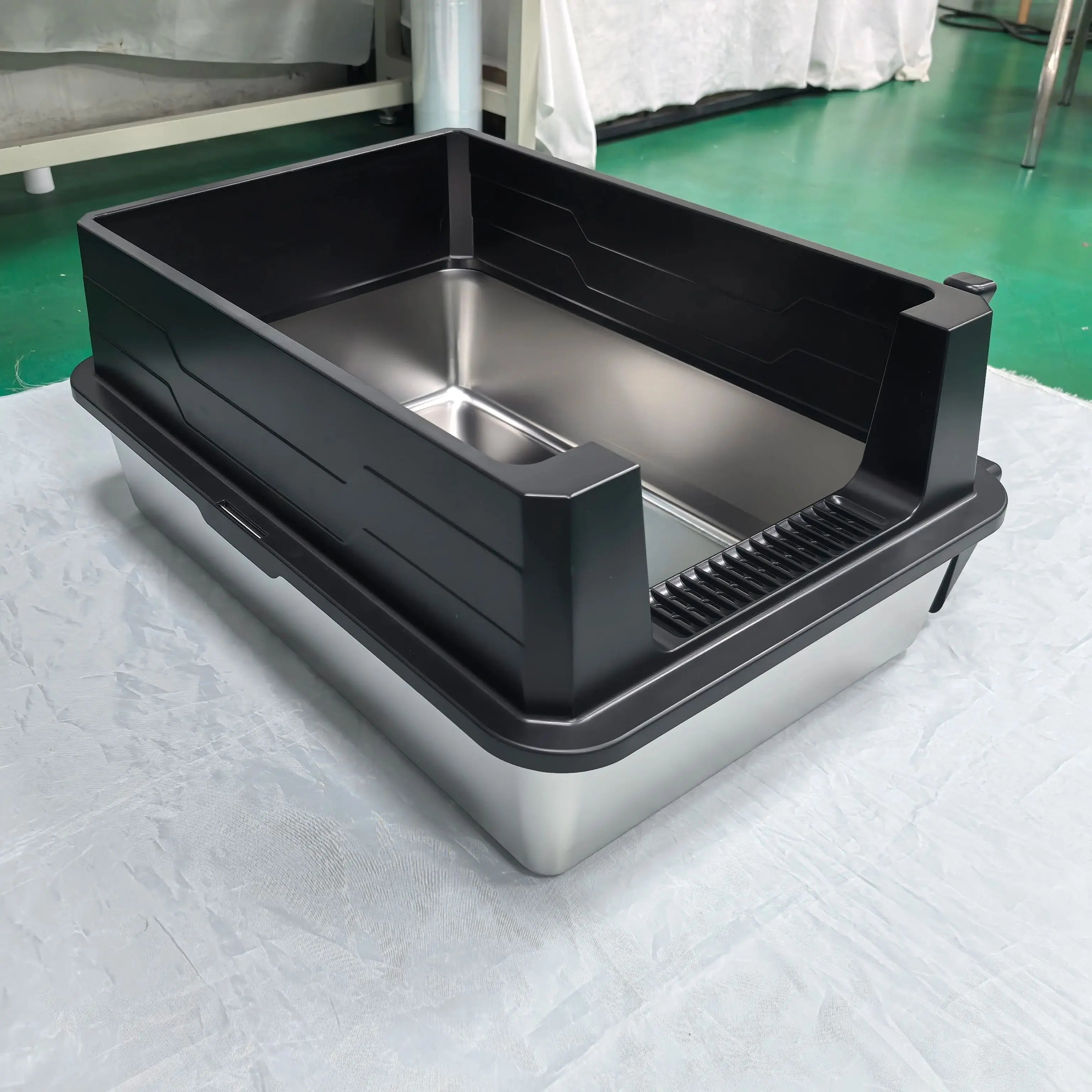 XXXL Stainless Steel Litter Box