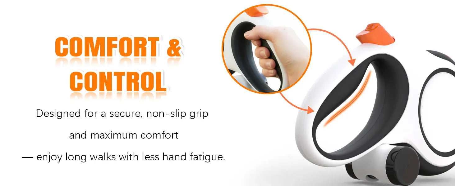 Heavy-Duty Retractable Dog Leash