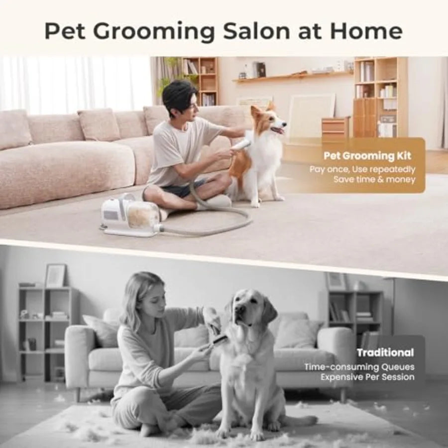 7-in-1 Pet Grooming Vacuum