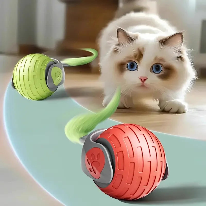 Automatic Interactive Cat Ball
