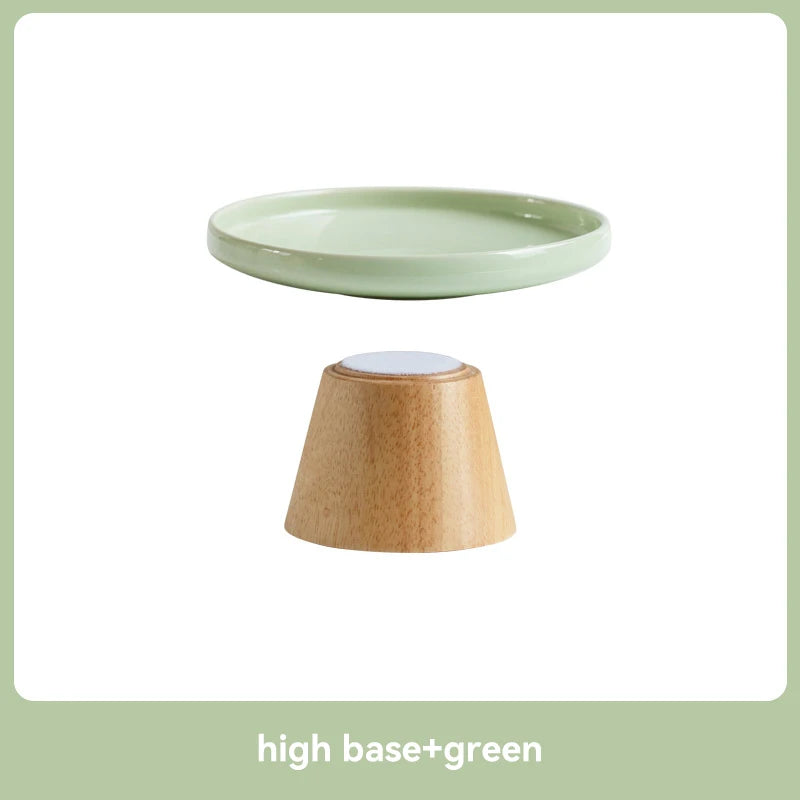Elegant Glass Pet Bowl for Dogs & Cats