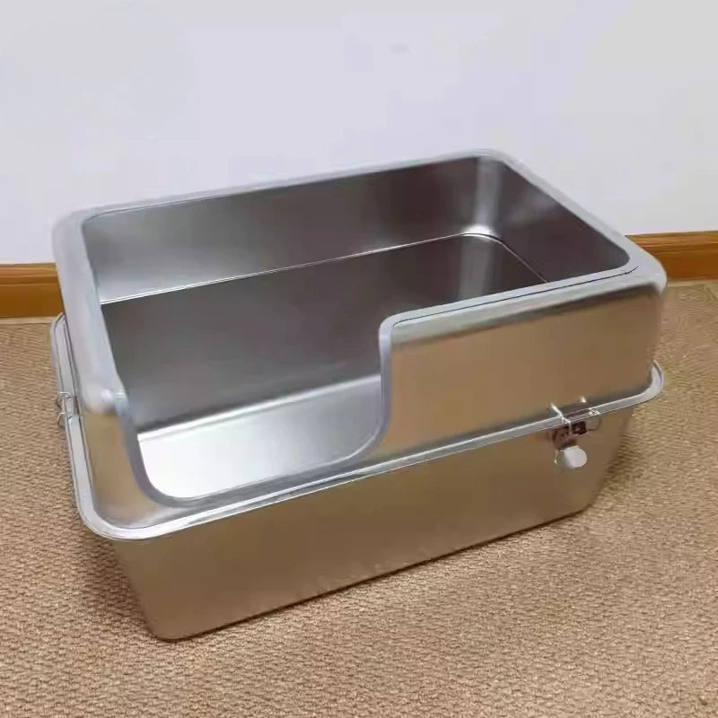 Stainless Steel Top Entry Litter Box