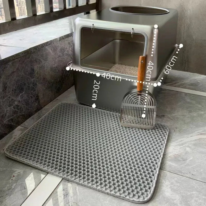 Stainless Steel Top Entry Litter Box