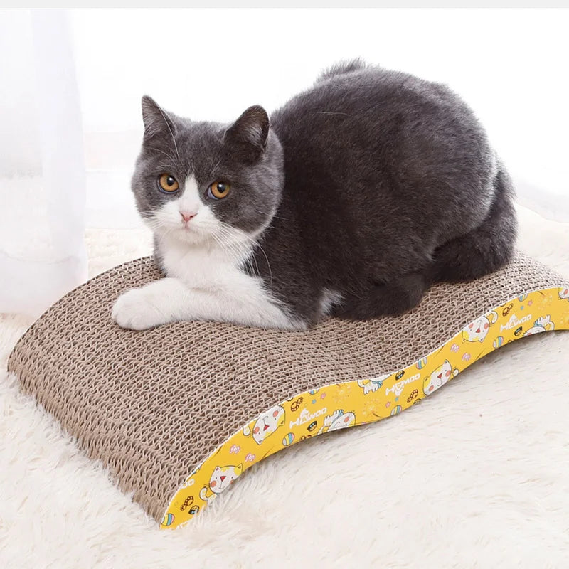 Cardboard Cat Scratcher